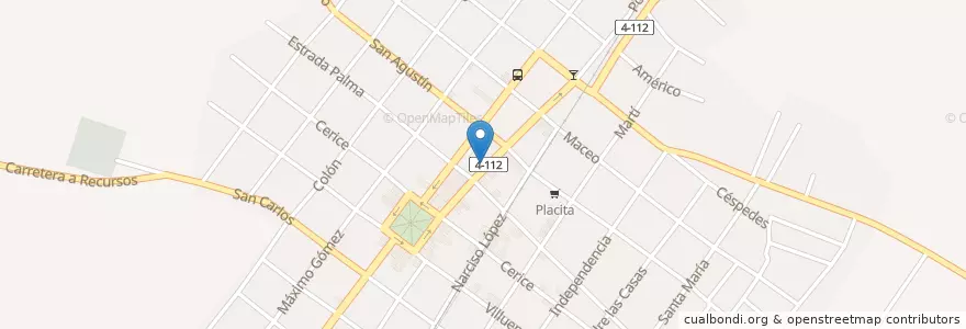 Mapa de ubicacion de Cine Eva en کوبا, Cienfuegos, Palmira.