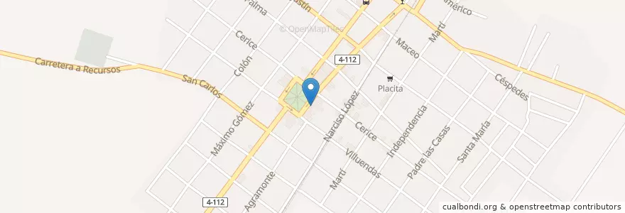 Mapa de ubicacion de Photo Service en Küba, Cienfuegos, Palmira.
