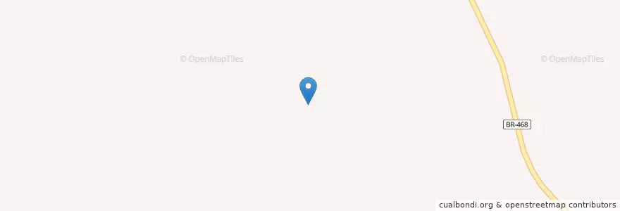 Mapa de ubicacion de Tiradentes do Sul en ブラジル, 南部地域, リオグランデ・ド・スル, Região Geográfica Intermediária De Ijui, Região Geográfica Imediata De Três Passos, Tiradentes Do Sul.