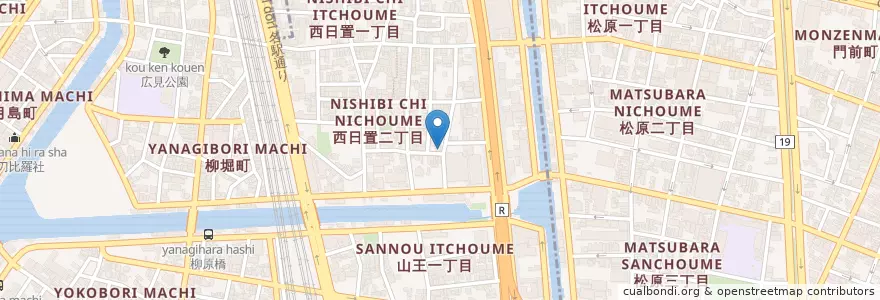 Mapa de ubicacion de 水谷歯科 en 日本, 愛知県, 名古屋市, 中川区.