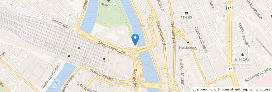 Mapa de ubicacion de Dim Sum Take-Away en 瑞士, 蘇黎世, Bezirk Zürich, Zürich.