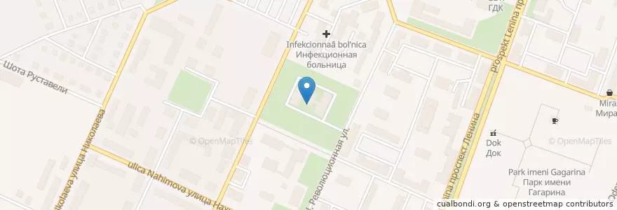 Mapa de ubicacion de Служба судебных приставов en Russland, Föderationskreis Wolga, Baschkortostan, Stadtkreis Sterlitamak.