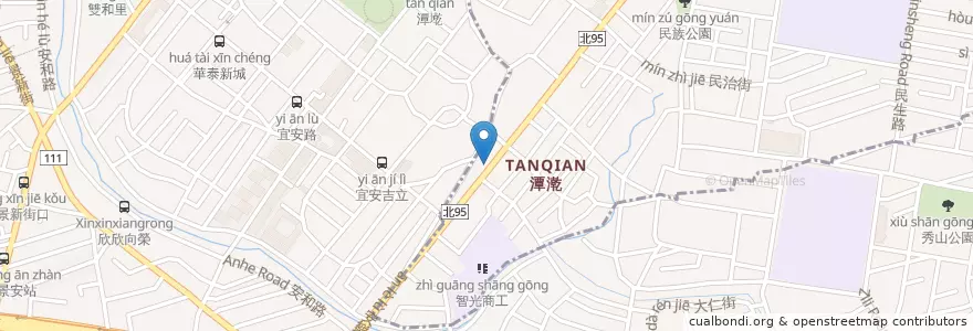 Mapa de ubicacion de 永豐商業銀行 en Taïwan, Nouveau Taipei, Chungho, 永和區.
