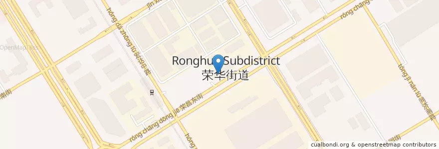 Mapa de ubicacion de 中国工商银行 en China, Peking, Hebei, 大兴区.