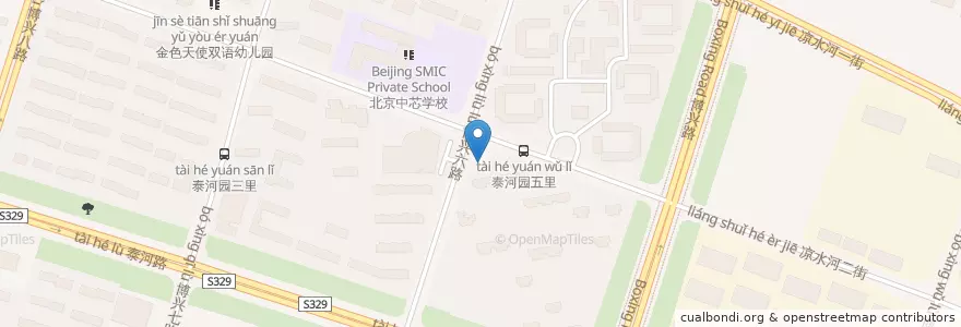 Mapa de ubicacion de 中国工商银行 ATM en China, Peking, Hebei, 大兴区.