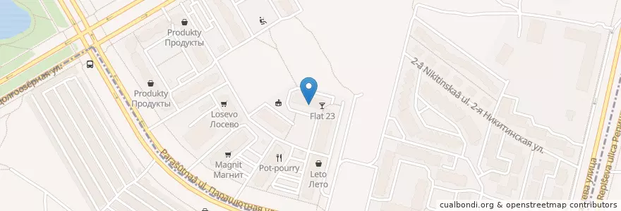 Mapa de ubicacion de Клиника "Семейный доктор" en Russland, Föderationskreis Nordwest, Oblast Leningrad, Sankt Petersburg, Приморский Район, Округ Юнтолово.