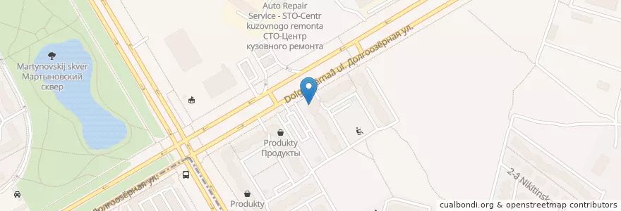 Mapa de ubicacion de Медицинский центр en Russland, Föderationskreis Nordwest, Oblast Leningrad, Sankt Petersburg, Приморский Район, Округ Юнтолово.