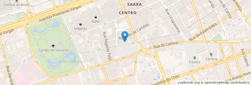 Mapa de ubicacion de Centro Carioca de Design/Studio-X en Brasilien, Südosten, Rio De Janeiro, Região Geográfica Imediata Do Rio De Janeiro, Região Metropolitana Do Rio De Janeiro, Região Geográfica Intermediária Do Rio De Janeiro, Rio De Janeiro.