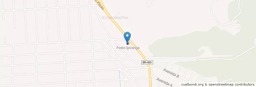 Mapa de ubicacion de Posto Ipiranga en Brasile, Regione Sudest, Rio De Janeiro, Região Metropolitana Do Rio De Janeiro, Região Geográfica Imediata Do Rio De Janeiro, Região Geográfica Intermediária Do Rio De Janeiro, Nova Iguaçu.