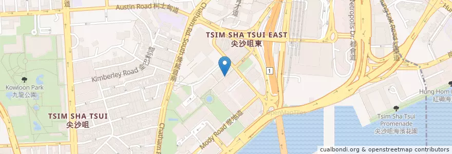 Mapa de ubicacion de 金匯達找換 Golden Forex en China, Guangdong, Hongkong, Kowloon, New Territories, 油尖旺區 Yau Tsim Mong District.