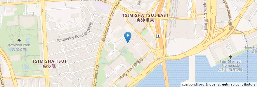 Mapa de ubicacion de 膳善靚粉麵美食 en 中国, 広東省, 香港, 九龍, 新界, 油尖旺區 Yau Tsim Mong District.