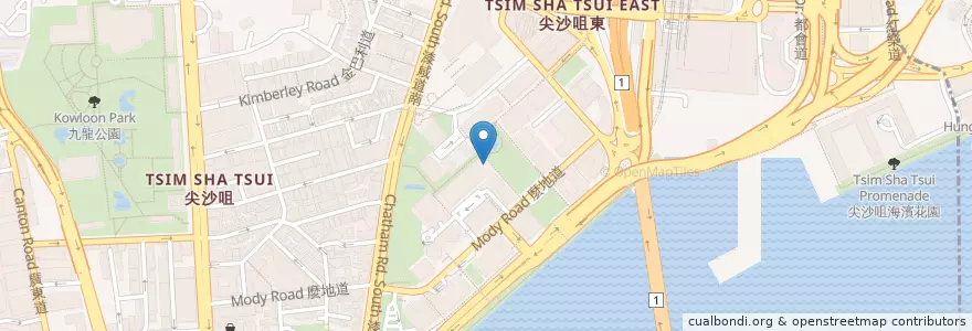 Mapa de ubicacion de 東岸中西藥行 East Coast Medicine Company en China, Guangdong, Hong Kong, Kowloon, Wilayah Baru, 油尖旺區 Yau Tsim Mong District.