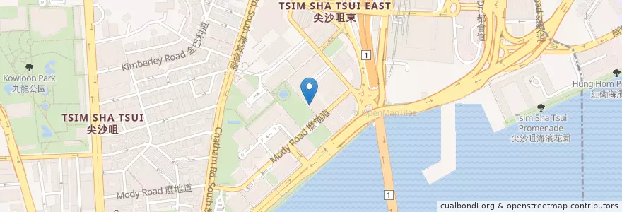 Mapa de ubicacion de 樂燒遙 en 中国, 广东省, 香港, 九龍, 新界, 油尖旺區.
