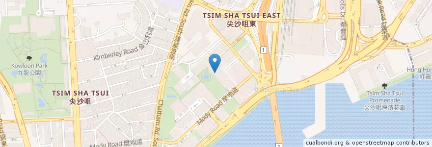 Mapa de ubicacion de 富士山55 Fujiyama 55 en 中国, 広東省, 香港, 九龍, 新界, 油尖旺區 Yau Tsim Mong District.