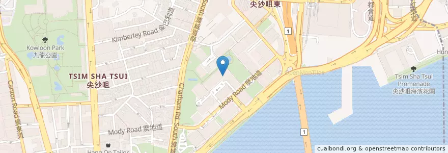 Mapa de ubicacion de 江南韓國餐廳 en 中国, 广东省, 香港, 九龍, 新界, 油尖旺區.