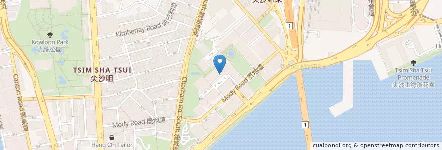 Mapa de ubicacion de 萬豐中西藥業 en 中国, 广东省, 香港, 九龍, 新界, 油尖旺區.