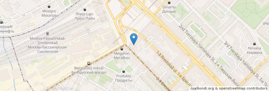 Mapa de ubicacion de Speak Up en روسیه, Центральный Федеральный Округ, Москва, Центральный Административный Округ, Тверской Район.