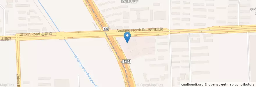 Mapa de ubicacion de 贵和永昌 en China, Pequim, Hebei, 朝阳区 / Chaoyang.
