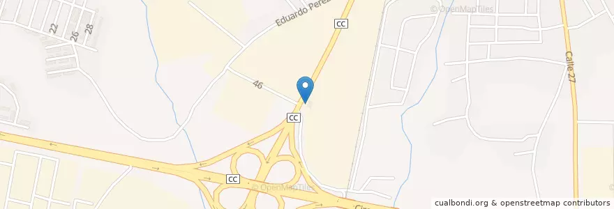 Mapa de ubicacion de Servicentro en 쿠바, Holguín, Holguín.