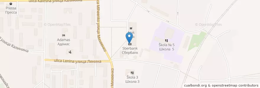 Mapa de ubicacion de Сбербанк en Russia, Distretto Federale Centrale, Oblast' Di Mosca, Сергиево-Посадский Городской Округ.