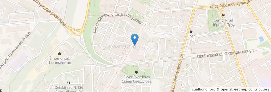 Mapa de ubicacion de Citi-bank en روسيا, Приволжский Федеральный Округ, Нижегородская Область, Городской Округ Нижний Новгород.