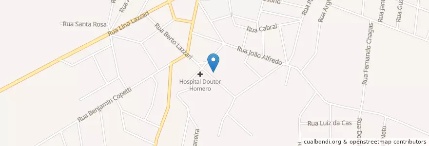 Mapa de ubicacion de Colégio Copetti en 巴西, 南部, 南里奥格兰德, Região Geográfica Intermediária De Santa Cruz Do Sul - Lajeado, Região Geográfica Imediata De Sobradinho, Sobradinho.