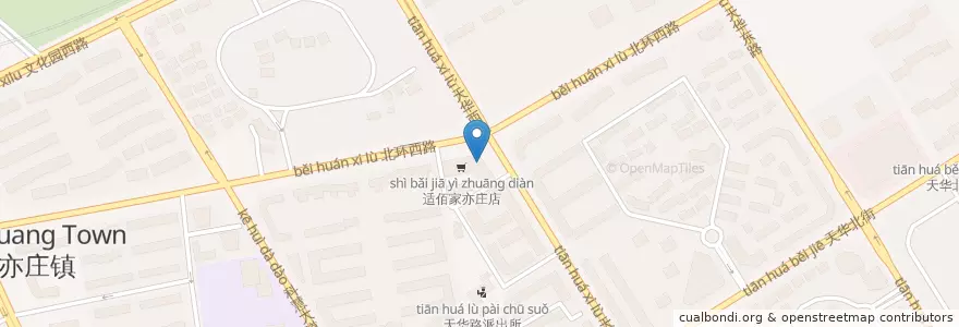 Mapa de ubicacion de 中信银行 en Çin, Pekin, Hebei, 大兴区.