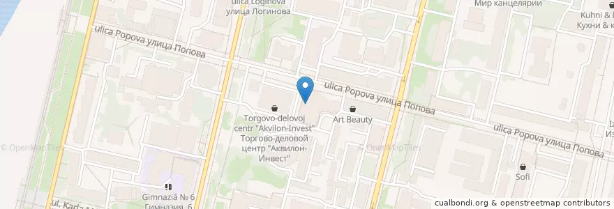 Mapa de ubicacion de Добрая аптека en Russia, Northwestern Federal District, Arkhangelsk Oblast, Primorsky District, Городской Округ Архангельск.