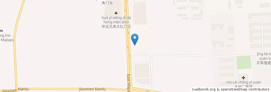 Mapa de ubicacion de 嘉禾一品粥 en China, Beijing, Hebei, Fengtai District.