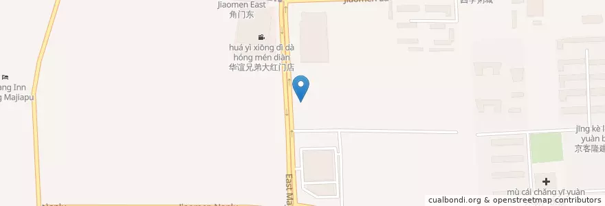 Mapa de ubicacion de 一菜一格 en China, Pekín, Hebei, 丰台区.