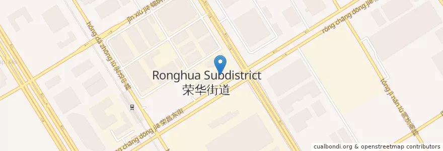 Mapa de ubicacion de 赛百味 en الصين, بكين, خبي, 大兴区.