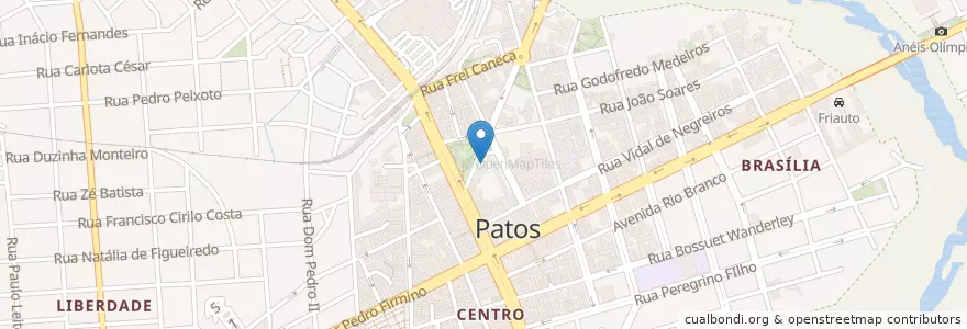 Mapa de ubicacion de Subway en 브라질, 북동지방, 파라이바, Região Metropolitana De Patos, Região Geográfica Intermediária De Patos, Região Geográfica Imediata De Patos, Patos.