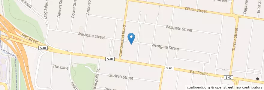 Mapa de ubicacion de Pascoe Vale South Uniting Church Kindergarten en Australia, Victoria, City Of Moreland.