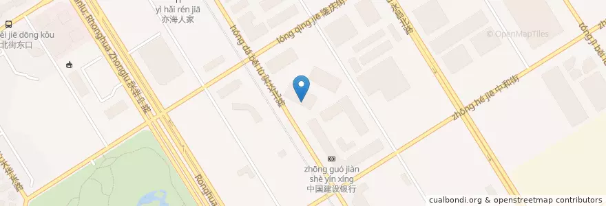 Mapa de ubicacion de 亦粥亦面 en 中国, 北京市, 河北省, 大興区.