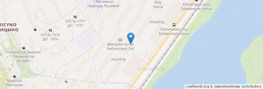 Mapa de ubicacion de Оазис 24 en Rusya Federasyonu, Центральный Федеральный Округ, Москва, Южный Административный Округ.