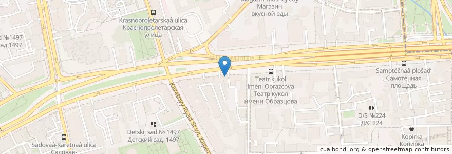 Mapa de ubicacion de Law & Son en Russland, Föderationskreis Zentralrussland, Moskau, Zentraler Verwaltungsbezirk, Тверской Район.