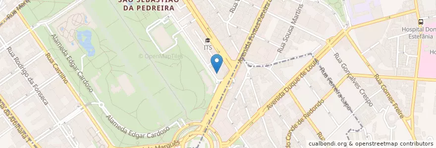 Mapa de ubicacion de O Saboroso en Portogallo, Área Metropolitana De Lisboa, Lisbona, Grande Lisboa, Lisbona, Santo António.