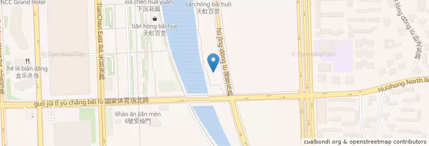 Mapa de ubicacion de CGV星星国际影城 en China, Pekín, Hebei, 朝阳区 / Chaoyang.