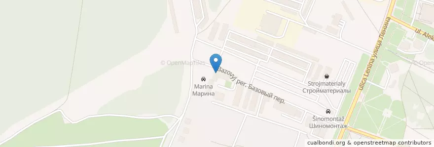 Mapa de ubicacion de ГИБДД en Russia, Circondario Federale Del Volga, Кировская Область, Городской Округ Кирово-Чепецк.
