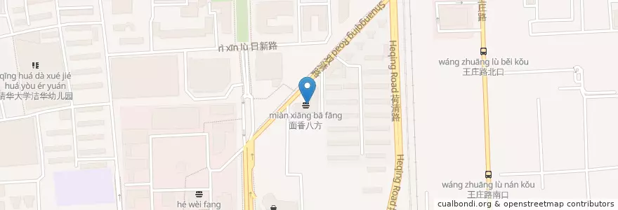 Mapa de ubicacion de China Everbright Bank en China, Beijing, Hebei, Haidian District.