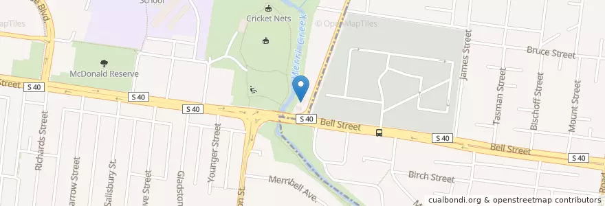 Mapa de ubicacion de 7-Eleven en Australie, Victoria, City Of Moreland.