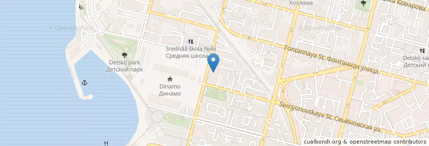 Mapa de ubicacion de Вишнёвый Сад en Russie, District Fédéral Extrême-Oriental, Kraï Du Primorie, Владивостокский Городской Округ.