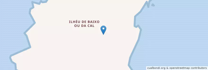 Mapa de ubicacion de Ilhéu de Baixo ou da Cal en پرتغال, Ilhéu De Baixo Ou Da Cal, Porto Santo, Porto Santo, Porto Santo.