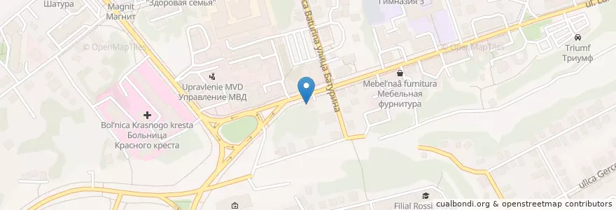 Mapa de ubicacion de На Воскресенской en Russia, Distretto Federale Centrale, Владимирская Область, Городской Округ Владимир.