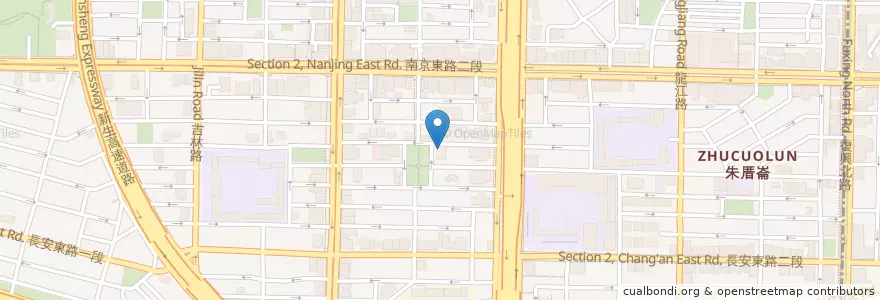 Mapa de ubicacion de Fika Fika Cafe en Taiwán, Nuevo Taipéi, Taipéi, 中山區.