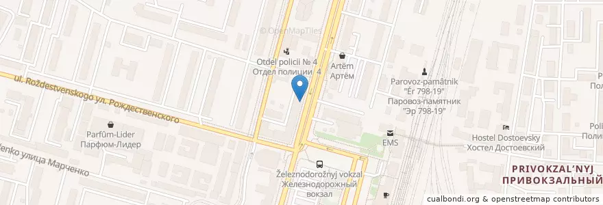 Mapa de ubicacion de Сбербанк en Rusia, Distrito Federal De Siberia, Omsk, Омский Район, Городской Округ Омск.