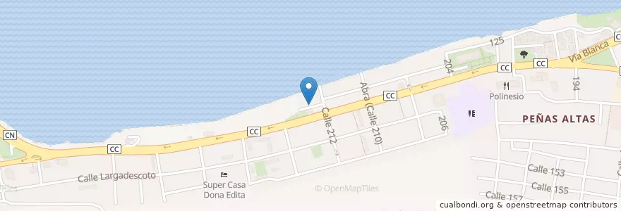 Mapa de ubicacion de Restaurante FrenesiBBQ en 古巴, Matanzas, Matanzas, Ciudad De Matanzas.
