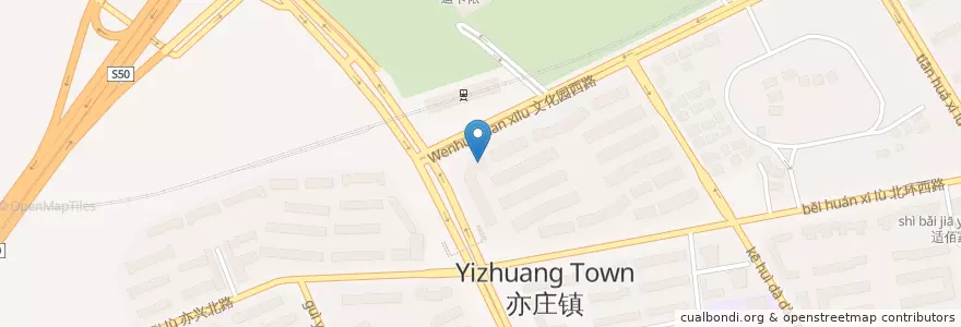 Mapa de ubicacion de 麦咖港式茶餐厅 en 中国, 北京市, 河北省, 大兴区.