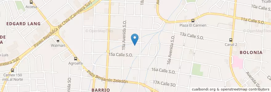 Mapa de ubicacion de Escuela Emanuel Mongalo en Nicaragua, Departamento De Managua, Managua (Municipio).