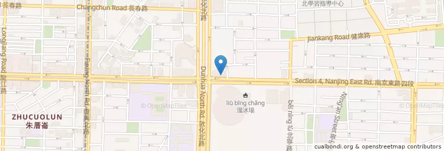 Mapa de ubicacion de 隨緣居 en 臺灣, 新北市, 臺北市, 松山區.